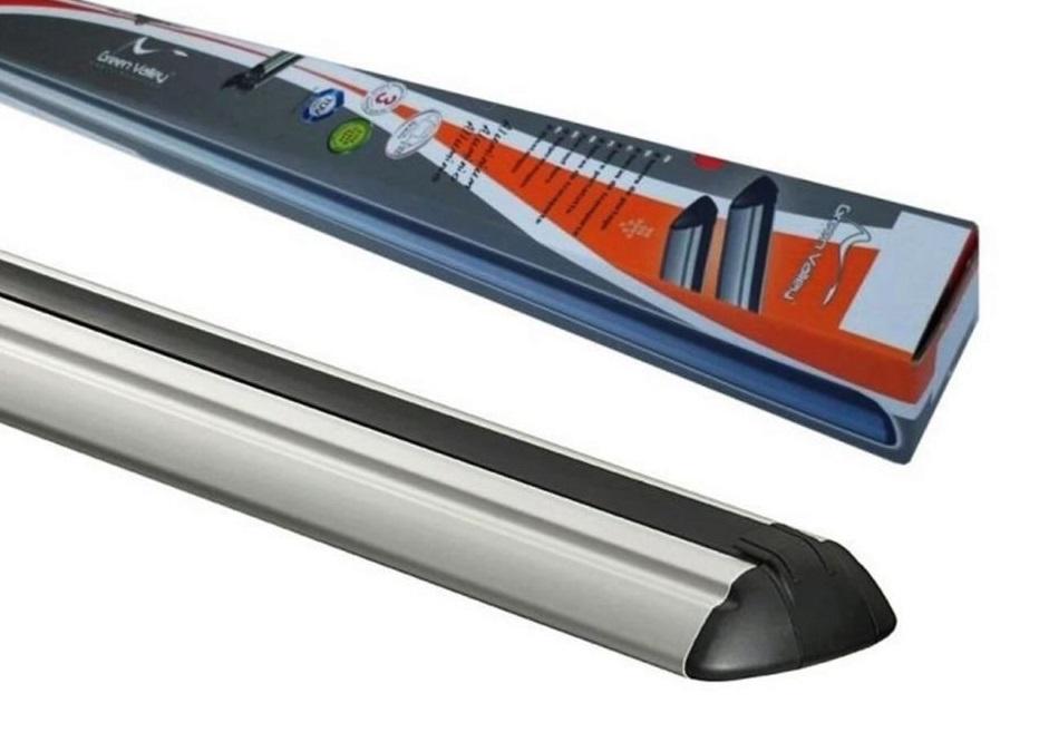 Set 2 bare transversale auto GREEN VALLEY 156 620, aluminiu, 120 cm, fără kit de montaj